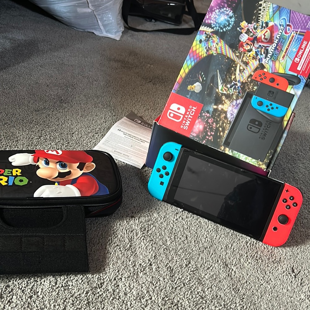 Nintendo switch Mario deluxe edition